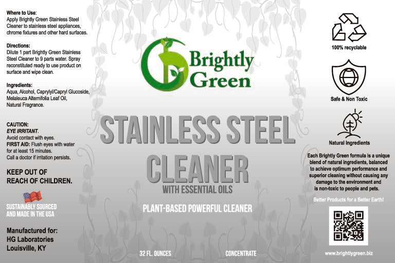 Stainless Steel Cleaner – Brightly Green