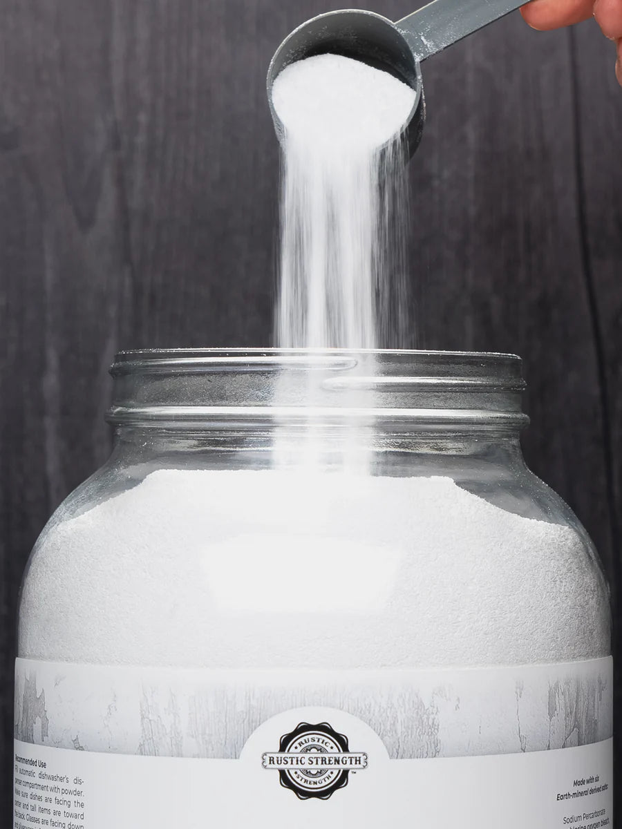 Launder Powder Detergent: Unscented/Hypoallergenic - Rustic Strength
