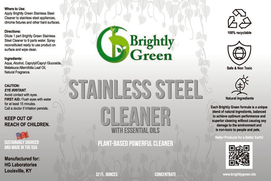 Stainless Steel Cleaner  – Brightly Green