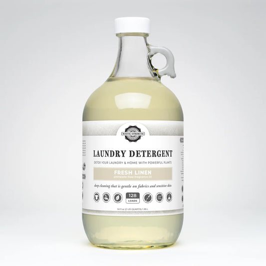 Liquid Laundry Detergent: Fresh Linen - Rustic Strength